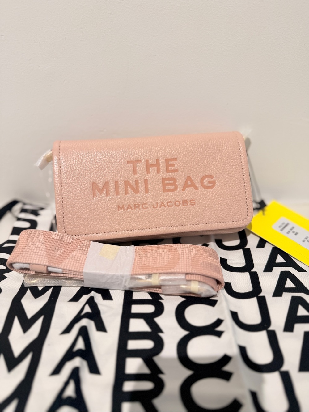 NWT Marc Jacobs the mini bag - rose